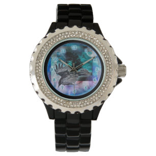 RAVEN VOLLMONDLICHER NACHTFLUG ARMBANDUHR