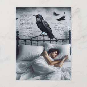 Raven Watches über den persönlichen Schlaf Postkarte