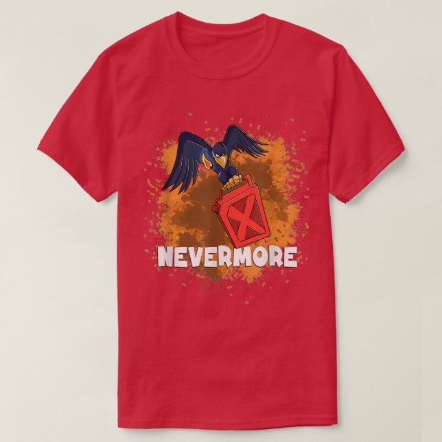 Raven with Arson Kit Nevermore Twisted Spirit A T-Shirt (Design vorne)