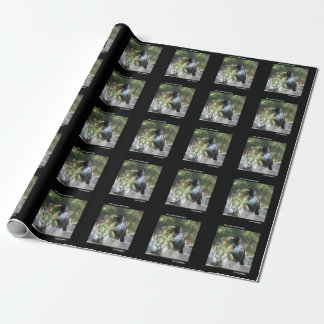 Raven Wrapping Paper Geschenkpapier