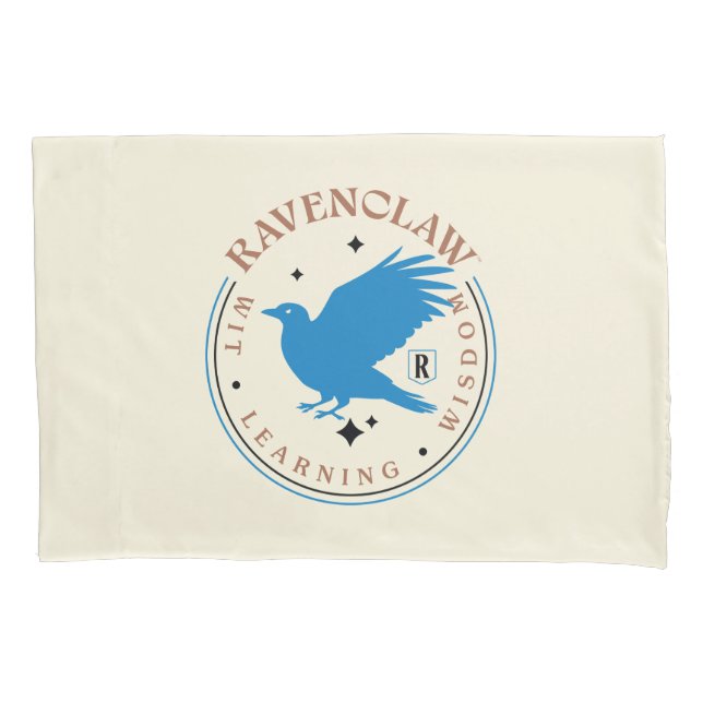 RAVENCLAW™ Blue Eagle House Pride Abzeichen Kissenbezug (Vorderseite)