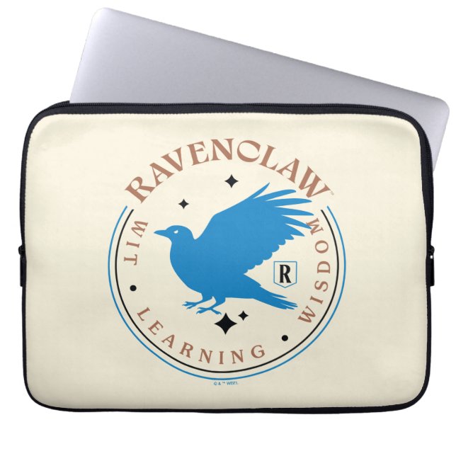 RAVENCLAW™ Blue Eagle House Pride Abzeichen Laptopschutzhülle (Vorderseite)