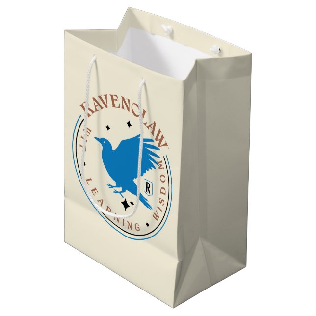 RAVENCLAW™ Blue Eagle House Pride Abzeichen Mittlere Geschenktüte (Vorderseite Schrägansicht)