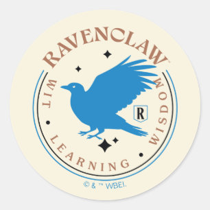 RAVENCLAW™ Blue Eagle House Pride Abzeichen Runder Aufkleber