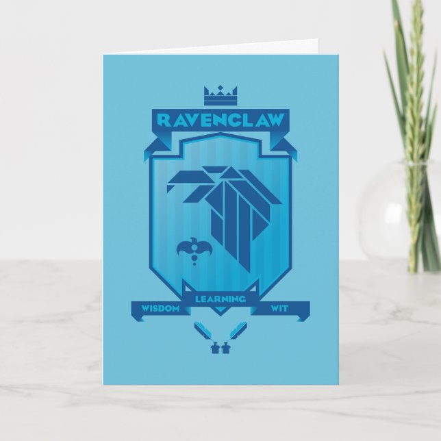 RAVENCLAW™ Crest Karte (Vorderseite)