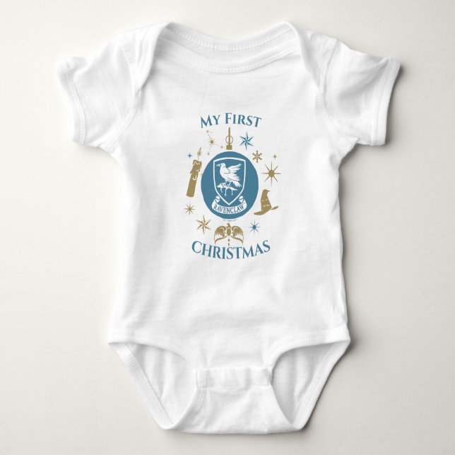 RAVENCLAW™ First Christmas Holiday Bauble Graphic Baby Strampler (Vorderseite)