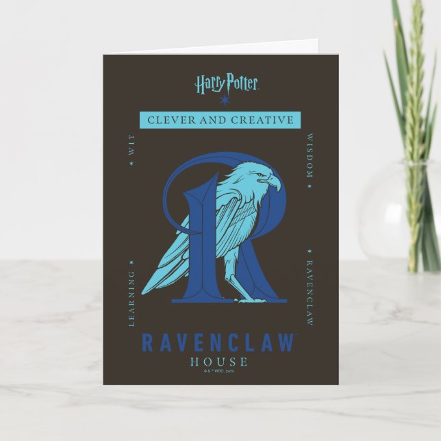 RAVENCLAW™ House Clever and Creative Karte (Vorderseite)
