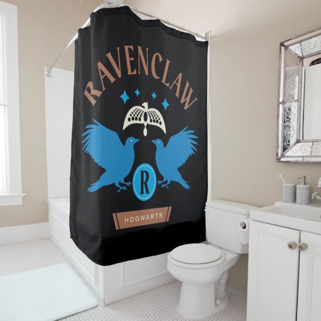 RAVENCLAW™ House Double Eagle Diadem Graphic Duschvorhang (Beispiel)