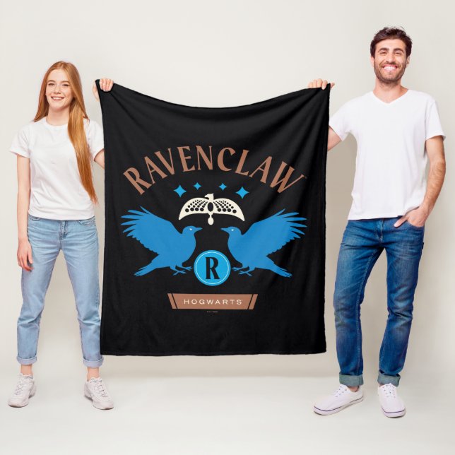 RAVENCLAW™ House Double Eagle Diadem Graphic Fleecedecke (Beispiel)