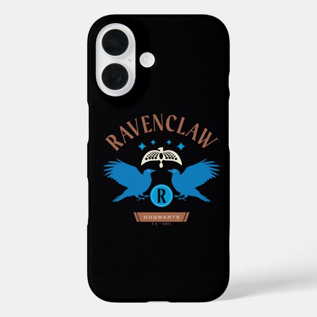 RAVENCLAW™ House Double Eagle Diadem Graphic iPhone 16 Hülle (Rückseite)