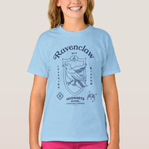RAVENCLAW™ Weisheit Lernender Verstand Wappen T-Shirt