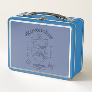 RAVENCLAW™ Witz Lernweisheit Wappen Metall Brotdose