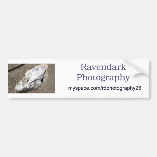 Ravendark Fotografie Autoaufkleber (Vorne)