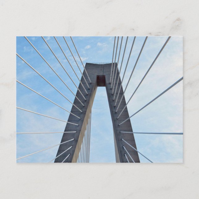 Ravenel Bridge, Charleston, South Carolina Postkarte (Vorderseite)