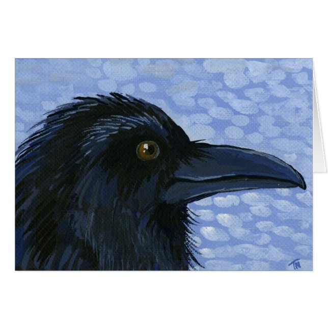 ravenhead Vogel-Kunst-Karte (Vorderseite (Horizontal))