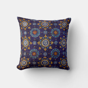RAVENNA BYZANTINE MOSAICS, STERNE, BLAUE STARRY NI KISSEN