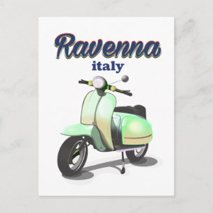 Ravenna Italien Jahrgang Reisen Plakat Postkarte