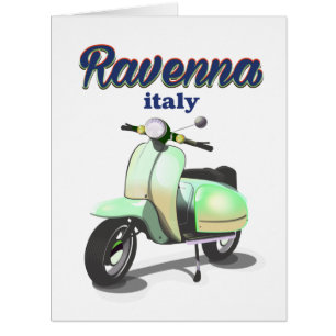 Ravenne Italie vintage poster voyage