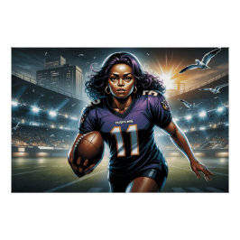 Ravens Baltimore 11 Poster