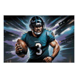 Ravens Baltimore 9 Poster