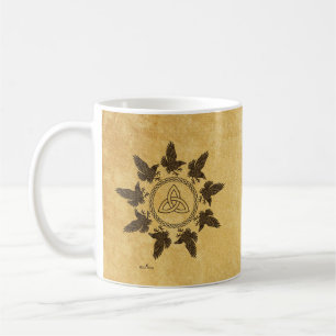 Ravens Circle Dance Kaffeetasse