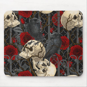 Raven's Geheimnis. Dunkle und launische gotische I Mousepad