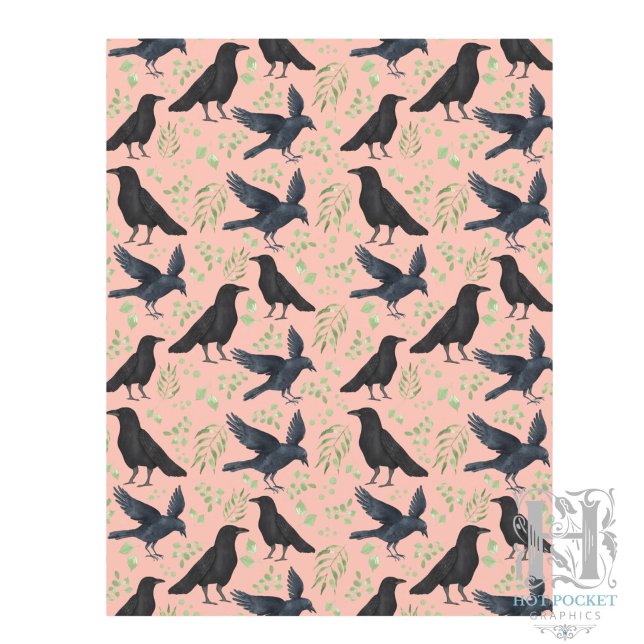Ravens Goth Halloween Scrapbook Paper von Orange (Von Creator hochgeladen)