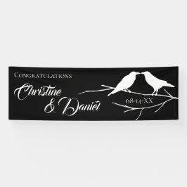 Ravens Gothic Wedding Banner