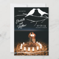 Ravens Gothic Wedding Save the Date