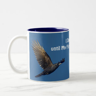 Ravens in Flight Wildlife Lover Tasse