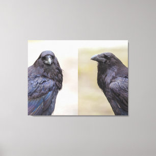 Ravens Leinwanddruck