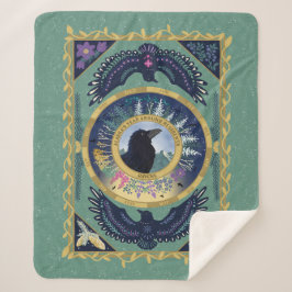 Ravens Sherpa Blanket Sherpadecke