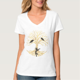 Ravens und keltische Symbole T - Shirt