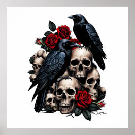 Ravens und Rose: Eine gotische Symphonie Poster