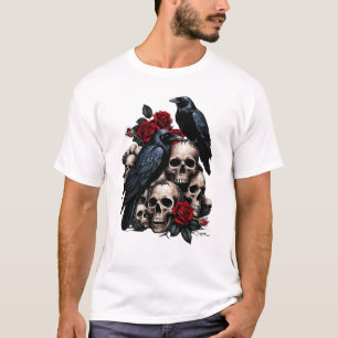 Ravens und Rose: Eine gotische Symphonie T-Shirt
