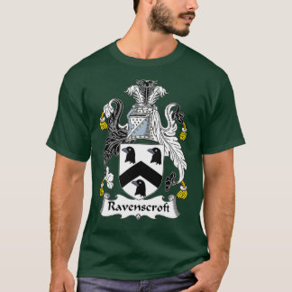 Ravenscroft Coat of Arms Familienwappen T-Shirt