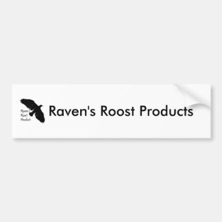 ravensroost, der Rastplatz-Produkte des Raben Autoaufkleber