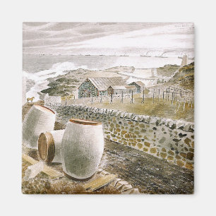 Ravilious - Konvoi durch eine Insel Magnet