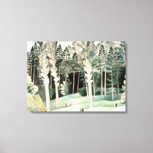 Ravilious - Lombardei Poplars, Leinwanddruck