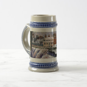 Ravilious - Winterfeiern, Tasse der schönen Kunst