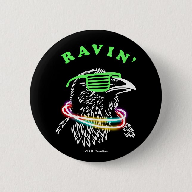 Ravin' Button (Vorderseite)