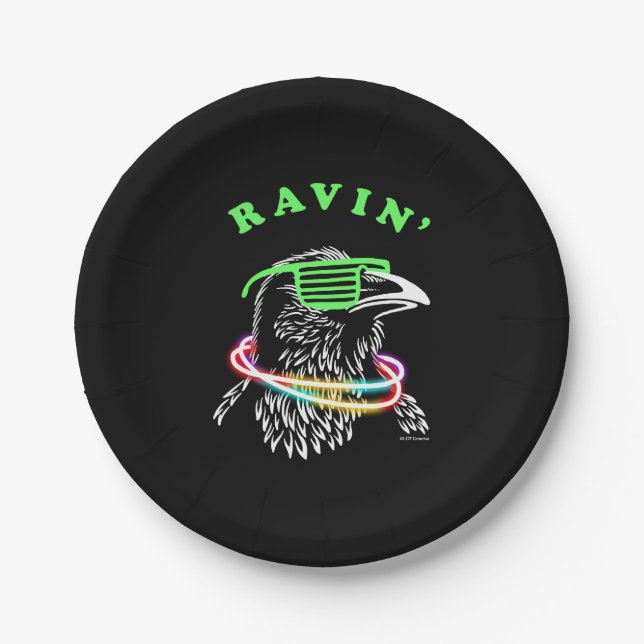 Ravin' Pappteller (Vorderseite)