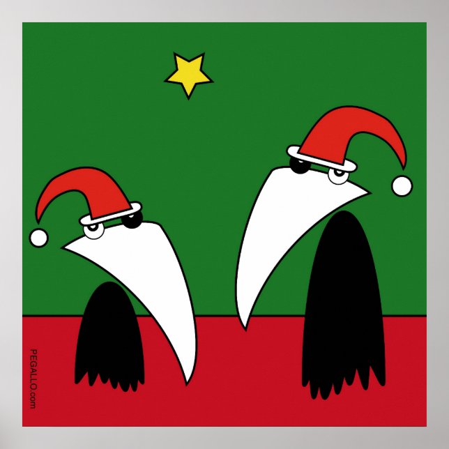 Raving Ravens - Xmas Groove Poster (Vorne)