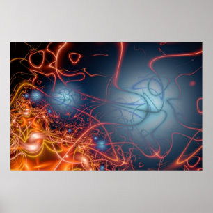 Raving Sun Poster