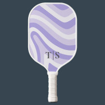 Ravissante raquette de pickleball à monogramme et