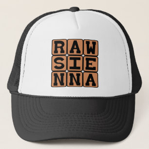 Raw Sienna, Color Truckerkappe