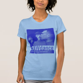 RAWdance Blurred Graphic T - Shirt in Blue