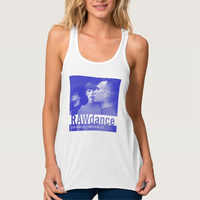 RAWdance verwischte Grafiktank Tank Top (Vorderseite)
