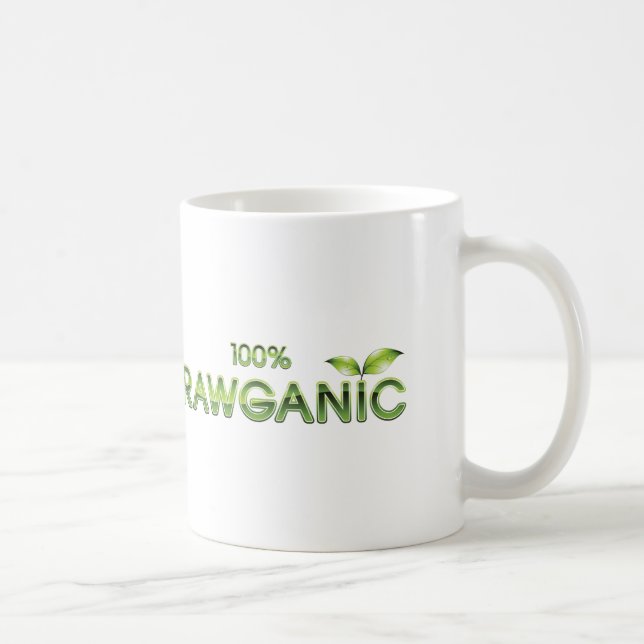 Rawganic rohe Nahrung 100% Kaffeetasse (Rechts)