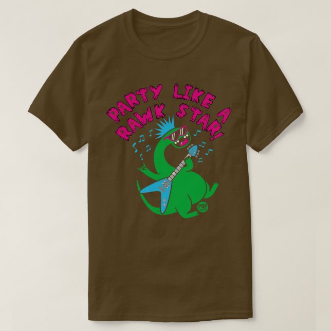RAWK STAR T-Shirt (Design vorne)